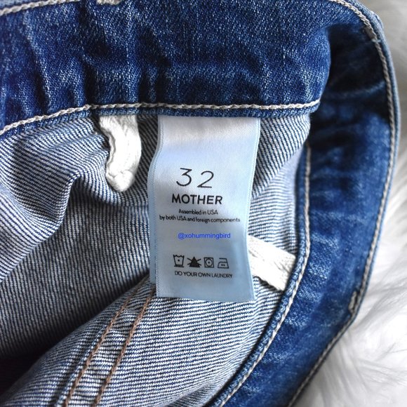 MOTHER | The Hustler Patch Pocket Flood Wash (Cowboys Don't Cry) Size 32 NWT - Picture 12 of 16